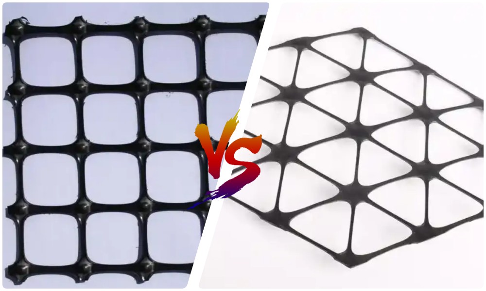 Triaxial Geogrid vs Biaxial